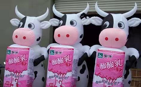 三明牛奶厂广告气模